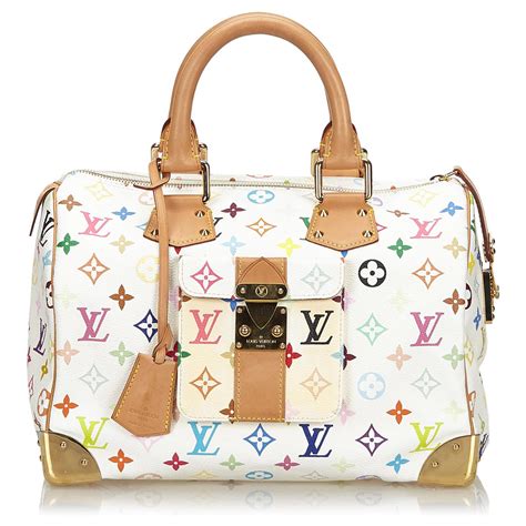 white louis vuitton monogram